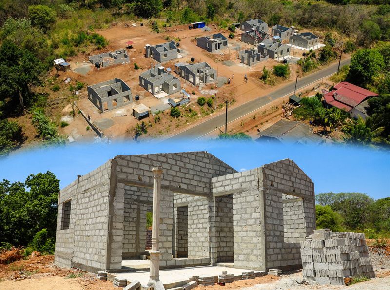 First phase of Mahiyanganaya Ditwa disaster housing project nears completion