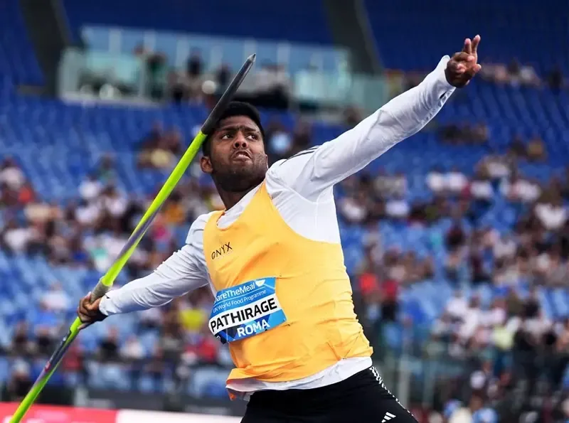 Rumesh Tharanga wins Diamond League javelin gold in Doha