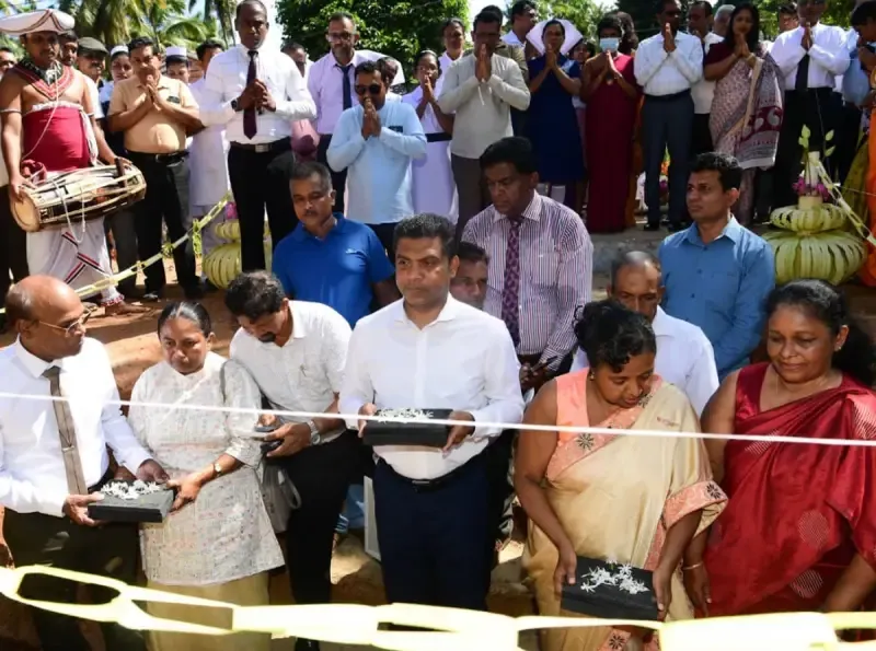 Foundation stone laid for Prarthana Piyasa cancer treatment unit at Kalutara Teaching Hospital