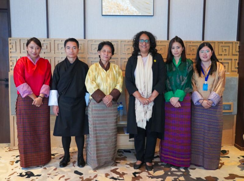 Sri Lanka Prime Minister attends Bhutan Innovation Lab presentation
