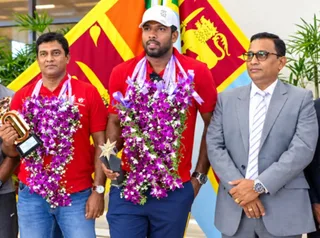 Rumesha Tharanga returns to Sri Lanka after World Ultimate Championship gold