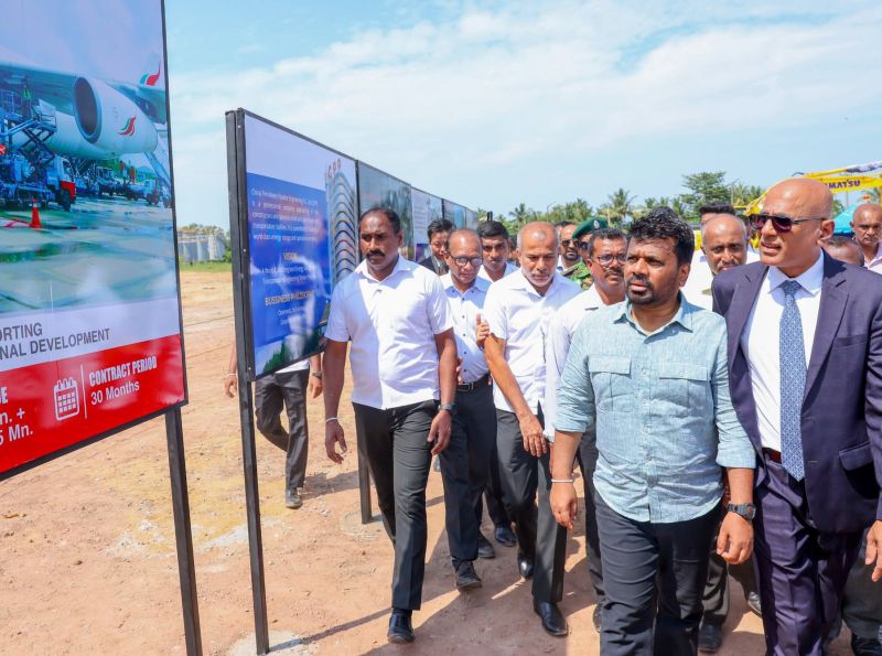 Construction begins on Jet A-1 pipeline and new oil tanks at Muthurajawela