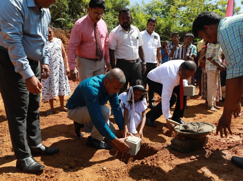 Foundation stones laid for 23 new houses in Kalutara District