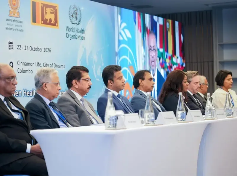 Sri Lanka hosts Universal Health and Preparedness Review under WHO guidance