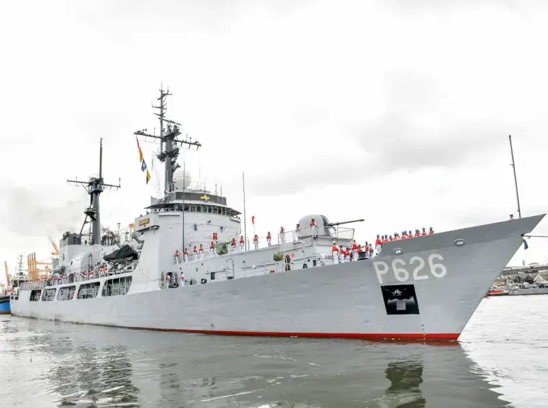 SLNS Gajabahu sails for India to join inaugural BIMSTEC Maritime Security Exercise