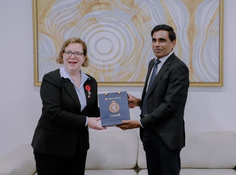 Sri Lanka and Canada discuss cooperation against organised crime and human trafficking