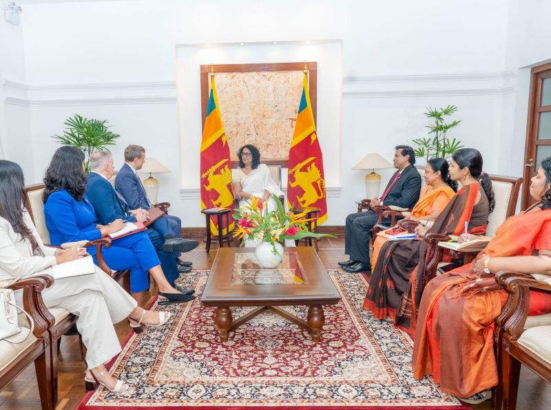 Prime Minister Harini Amarasuriya meets US Ambassador Eric Meyer