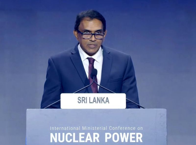 Sri Lanka science minister attends IAEA nuclear energy conference in Incheon